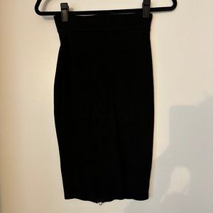 James Perse Black Tight Skirt Size O